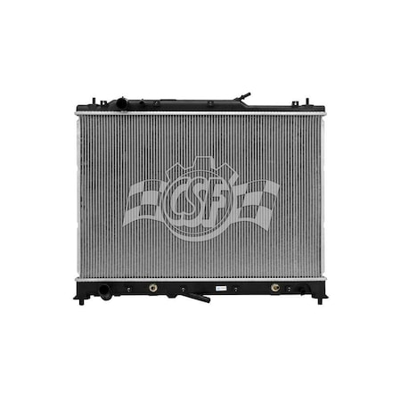 Csf 1 Row Plastic Tank Aluminum Core Radiator, Csf 3344 3344
